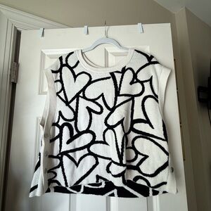 Maeve Heart sweater size XL!